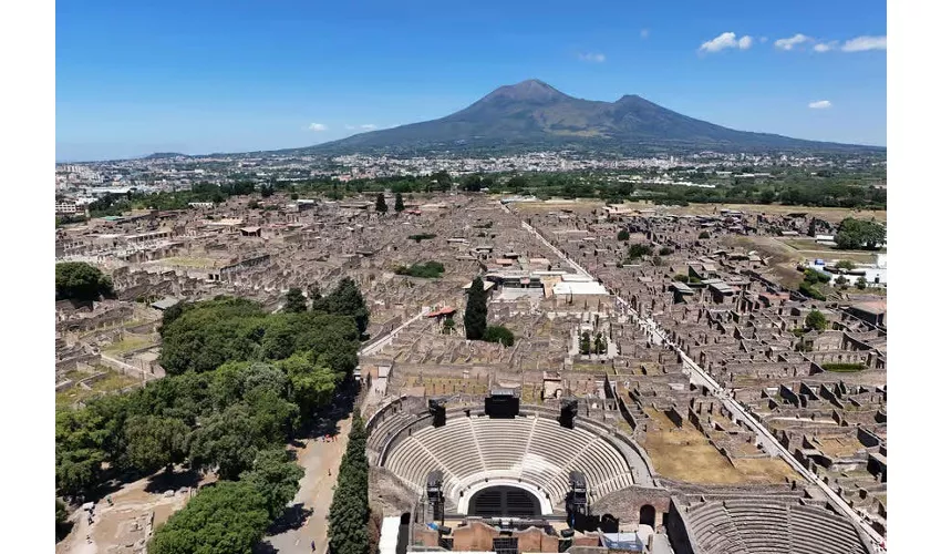 Pompei, Costiera Amalfitana e Sorrento: Viaggio di un giorno da Roma