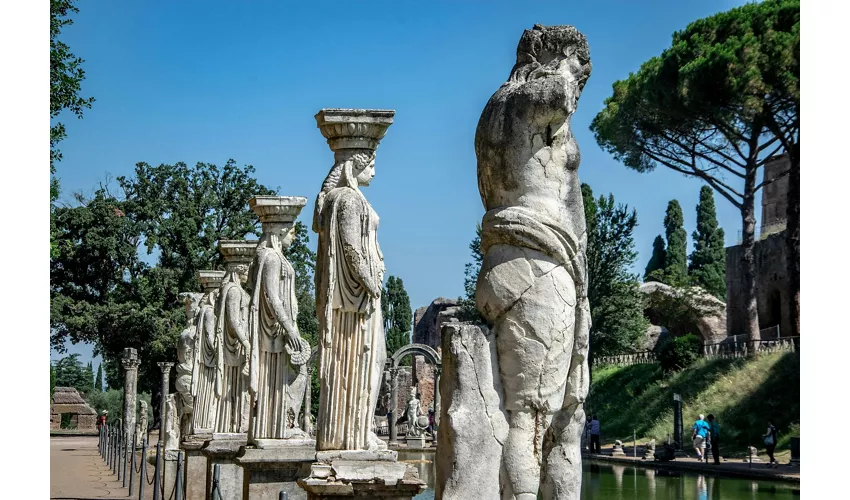 Villa d'Este y Villa Adriana: entrada y viaje de ida y vuelta desde Roma