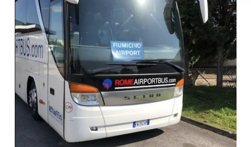 Aeroporto di Fuimicino: Trasferimento in pullman da/per Roma Termini