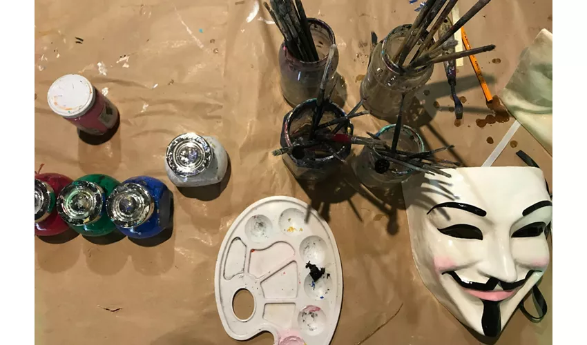 Venezia: Laboratorio di maschere di Carnevale
