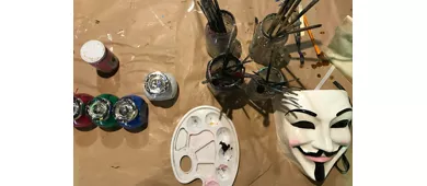 Venezia: Laboratorio di maschere di Carnevale