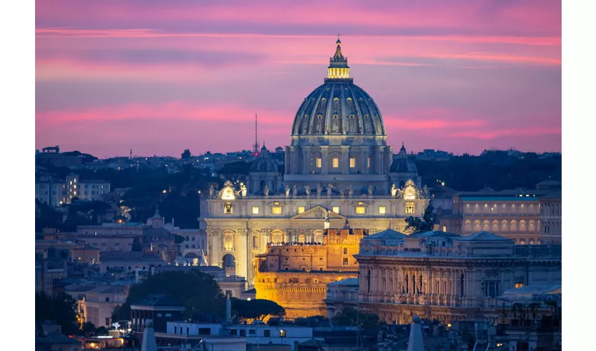 St. Peter’s Basilica with Audio Guide, Dome Climb & Vatican Museums Entry