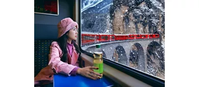 Experiencia en el Tren Rojo Bernina desde Milán