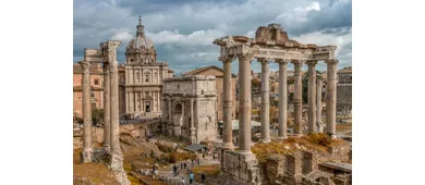 Foro Romano e Palatino: Biglietto d'ingresso + spettacolo serale di luci