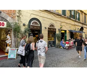 Roma: Degustazioni di cibo + Tour guidato di Trastevere e del Ghetto Ebraico