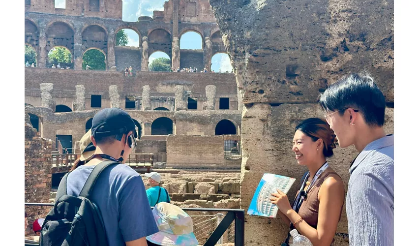 Colosseo, Foro Romano e Palatino + Tour guidato