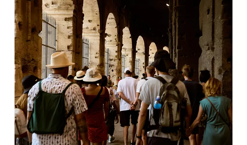 Colosseo, Foro Romano e Palatino + Tour guidato