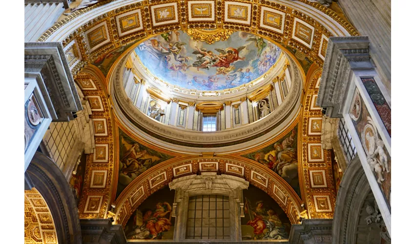 Basilica di San Pietro, Cupola e Grotte Vaticane: Tour guidato per piccoli gruppi