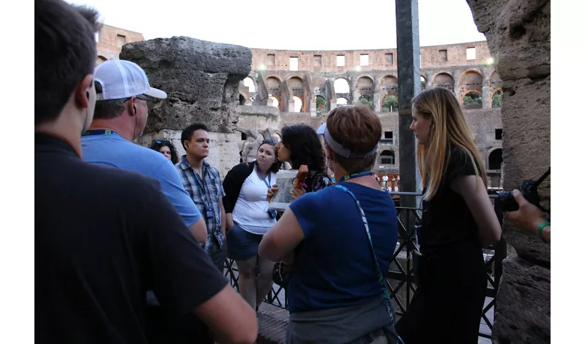 Colosseum & Arena Floor + Evening Guided Tour