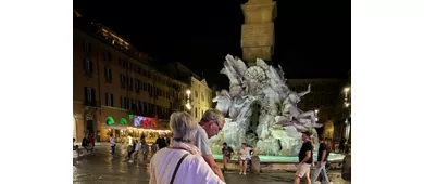 Roma di Sera - Tour Guidato in e-Bike con Degustazione di Salumi, Formaggi, Vini