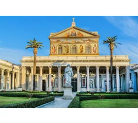 Roma: Tour guidato delle tre Basiliche Papali e della Scala Santa