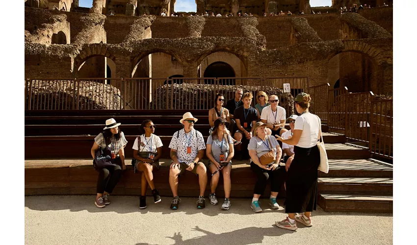Coliseu, Arena, Fórum Romano e Monte Palatino: Visita guiada
