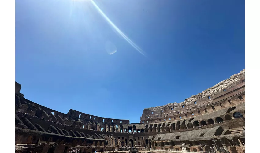 Colosseum, Arena Floor, Roman Forum & Palatine Hill + Guided Tour