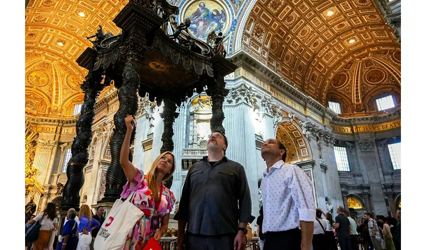 Basilica di San Pietro: Biglietto d'ingresso + Tour guidato