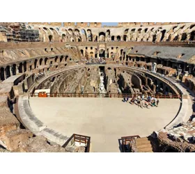 Colosseo, Arena, Foro Romano e Palatino + Tour guidato per gruppi ristretti