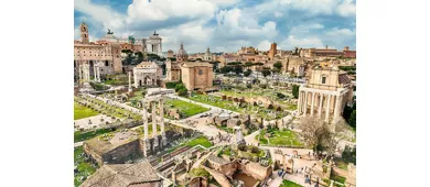 Colosseo, Arena, Foro Romano e Palatino + Tour in autobus