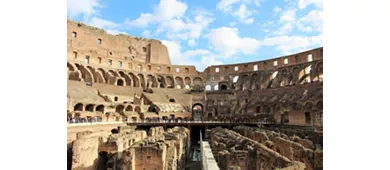 Pavimento del Colosseo e dell'Arena + Tour guidato
