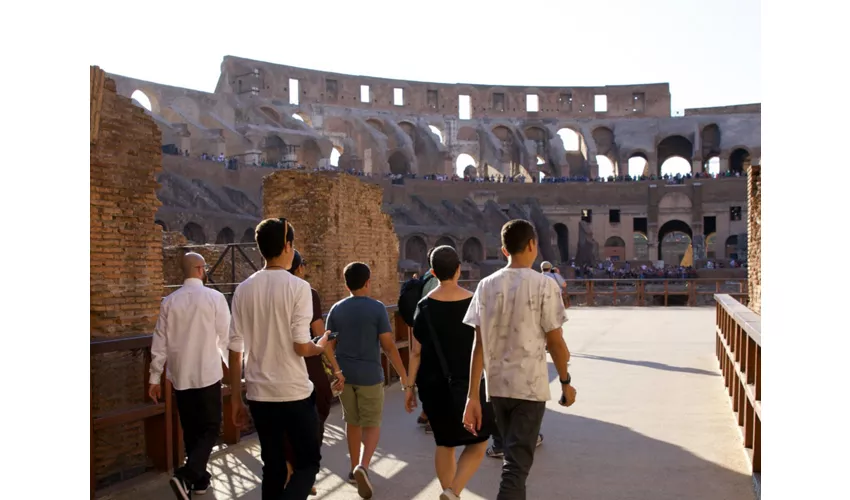 Colosseum, Arena, Underground, Forum & Palatine Hill + Guided Tour