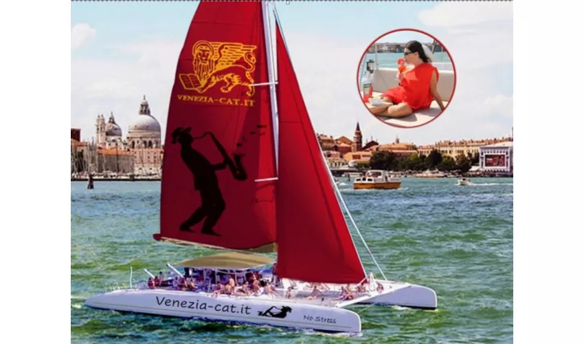 Venice Lagoon: Catamaran Tour + Spritz