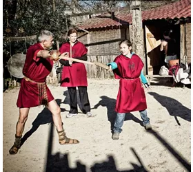 Gladiator School Museum Rome: Entry Ticket + 2-Hr Gladiator Training