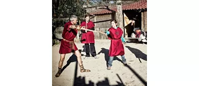 Gladiator School Museum Rome: Entry Ticket + 2-Hr Gladiator Training
