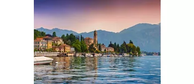 Como, Bellagio y Varenna: Visita guiada en grupo reducido desde Milán + paseo en barco
