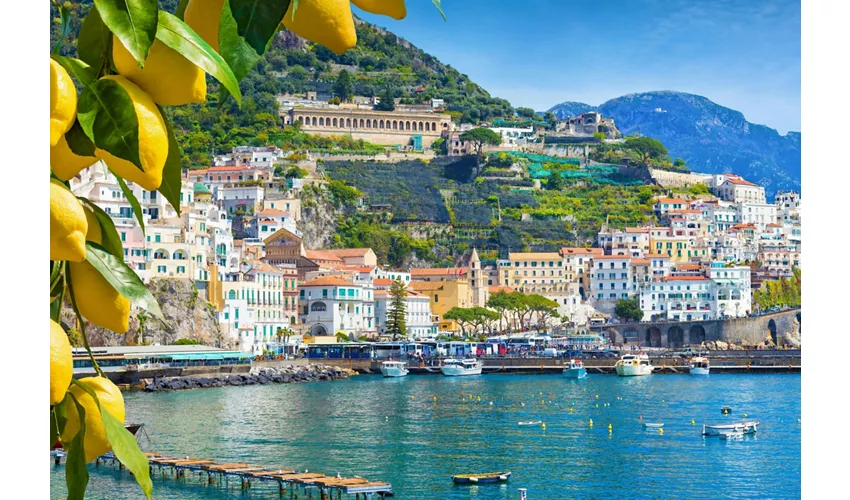 Amalfi Coast & Pompeii: Day Tour from Rome + Limoncello Tasting