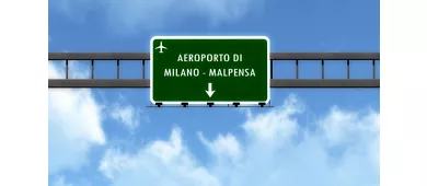 Milán: Autobús de enlace del aeropuerto de Malpensa desde/hasta la estación de tren