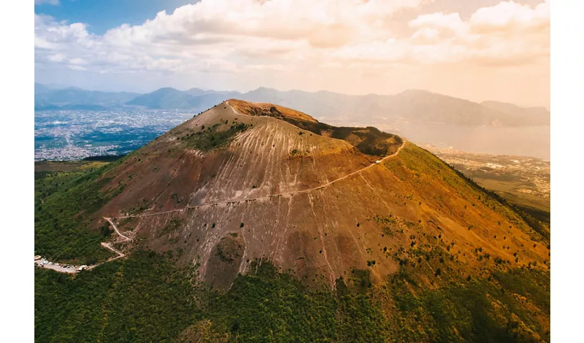 Pompei e il Vesuvio: Tour guidato da Roma + pranzo