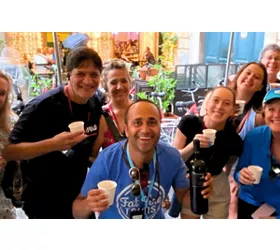 Roma: Tour guidato serale in bicicletta