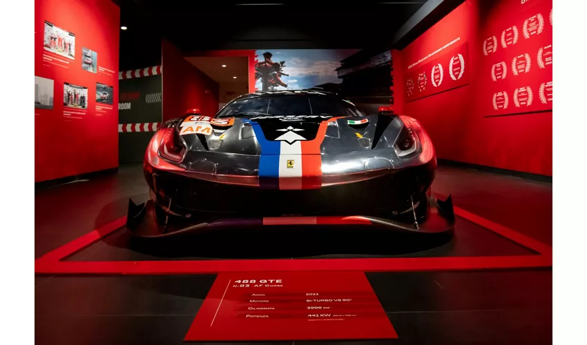 Biglietto d'ingresso al Museo Lamborghini e Ferrari