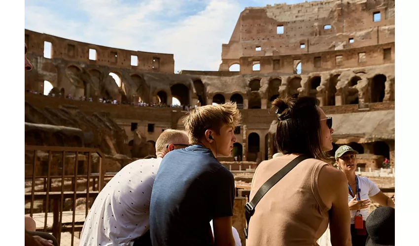 Coliseu, Arena, Fórum Romano e Monte Palatino: Visita guiada