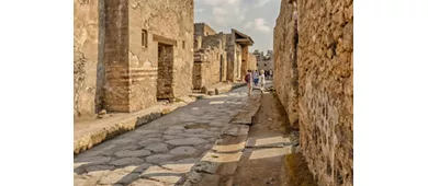 Pompei: Ingresso + Trasporto di andata e ritorno da Roma