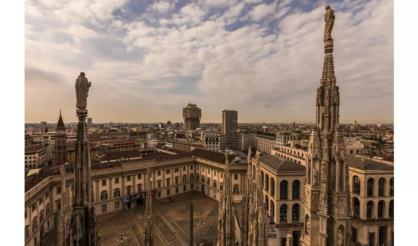 Duomo de Milán: Visita guiada sólo desde el tejado