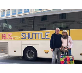 Roma: SIT Traslado en autobús del aeropuerto de Fiumicino a Roma Termini