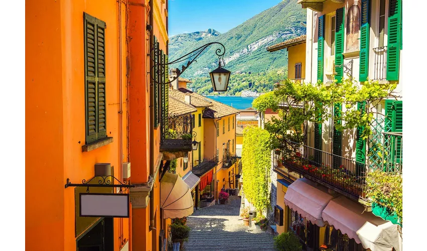 Lago di Como, Lugano e Bellagio: gita di un giorno da Milano + crociera in barca privata