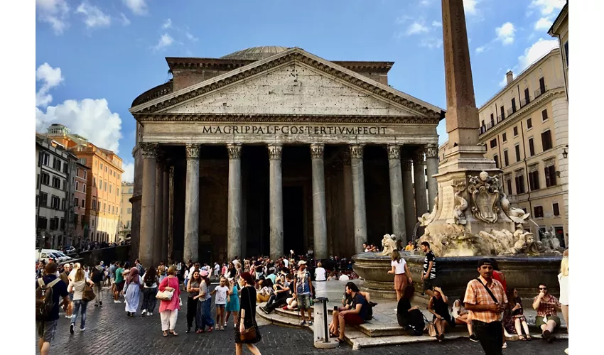 Panteón de Roma: Entrada de acceso rápido + Tour guiado para grupos reducidos