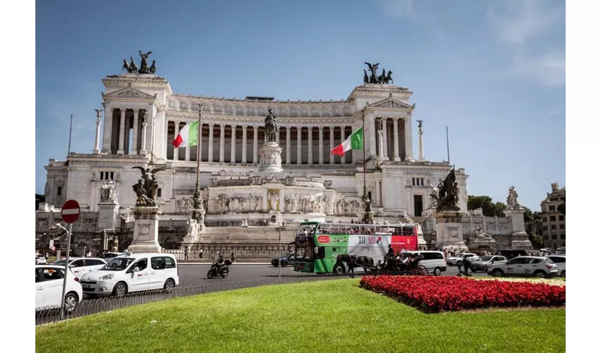 Milano e Roma: Bus Hop On Hop Off