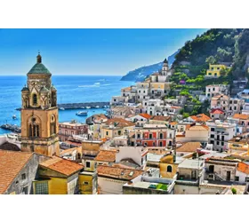 Costiera Amalfitana e Pompei: Tour in giornata da Roma + Degustazione di limoncello