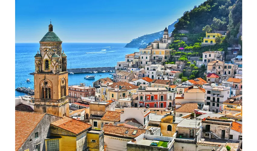 Amalfi Coast & Pompeii: Day Tour from Rome + Limoncello Tasting