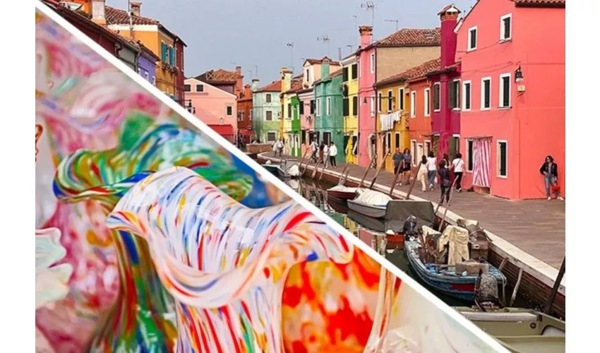 Murano & Burano Island: Guided Boat Tour + Roundtrip Transfer