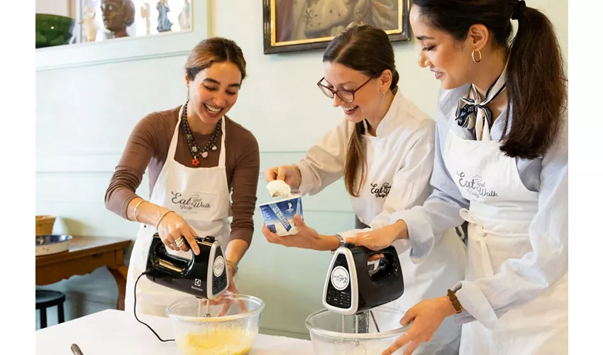 Roma: Clase de cocina de raviolis, fettuccine y tiramisú