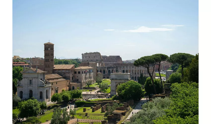 Arena del Colosseo e Foro Romano + App di Audioguida