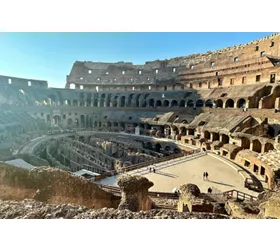 Pavimento del Colosseo e dell'Arena + Tour guidato