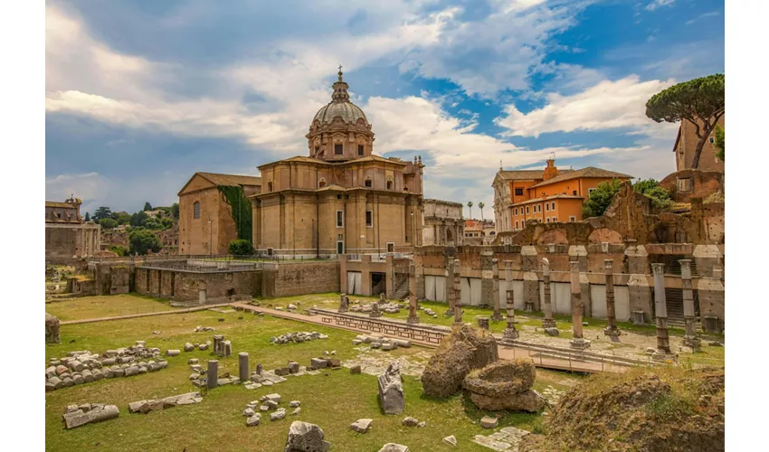 Colosseum, Arena, Roman Forum & Palatine Hill + Guided Tour