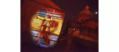 Foro Romano y Colina Palatina: Entrada + Espectáculo nocturno de luces