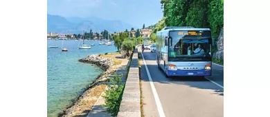 Lazise: Garda Link Bus + Train from Venice