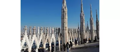 Duomo di Milano e Terrazze: Tour Guidato + Tour a Piedi di Vittorio Emanuele