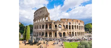 Colosseum, Roman Forum & Palatine Hill + Panoramic Open Bus