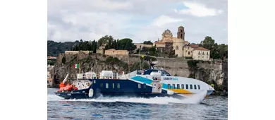Islas Eolias: Traslado en ferry de ida de Milazzo a Filicudi